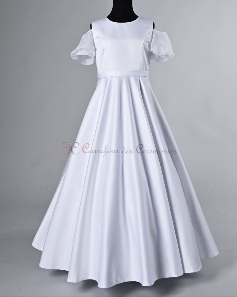 robe communion longue