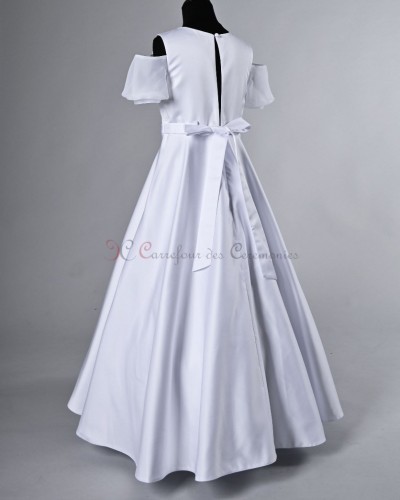 robe communion longue