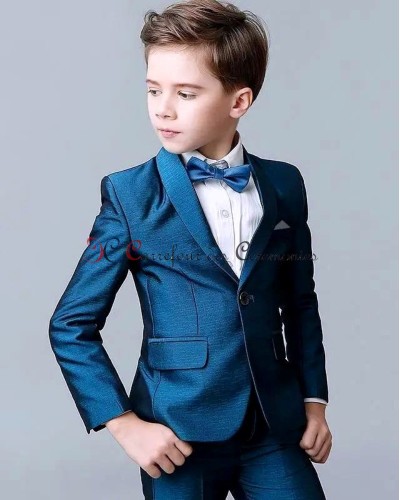 Costume enfant bleu roy Alan