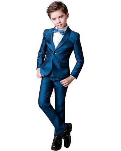 Costume enfant bleu roy Alan