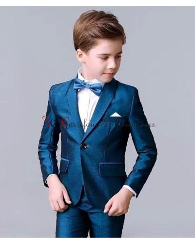 Costume enfant bleu roy Alan