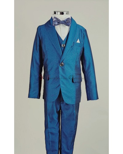 Costume enfant bleu roy Alan