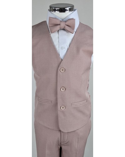 costume rose pale enfant