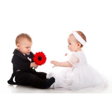 robes mariage bébé (0-24M)